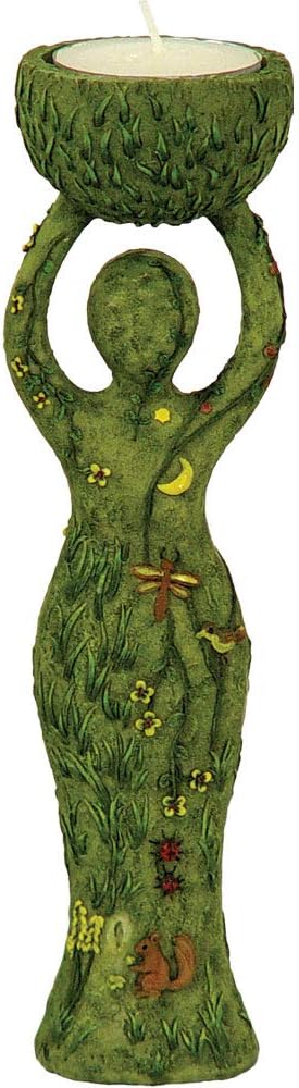 VERSAINSECT ernational - Polyresin T-Light Holder Nurturing Goddess (32438)