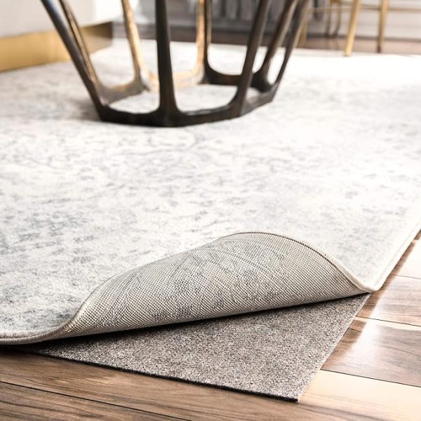 Veken 6x9 Rug Pad Gripper for Hardwood Floors, Non Slip Rug Pads for Area Rugs, Thick Rug Grippers for Tile Floors, Under Carpet Anti Skid Mat, Keep Your Rugs Safe and in Place Visit the Veken Store