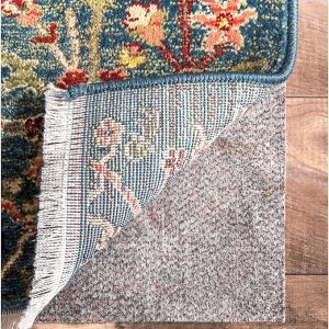 nuLOOM 2' x 6' Premium Eco-Friendly Felt Rug Pad, 1/8 " Thick Low Profile, Non-Slip Backing, Customizable Size, Hardwood, Carpet, Tile, Vinyl, Linoleum, Made in USA, 100% Recycled Materials