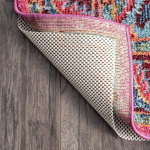 nuLOOM 8' x 10' Non-Slip Gripper Rug Pad, Cushioned for Comfort & Floor Protection, Skid Resistant Pads for Hard Floors Under Carpet Mat Cushion, Customizable Protection